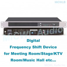 R1220 Digital Mixer Frequency Shift Device Feedback suppressor 4 Channel XLR 6.5mm Input for Conference KTV Stage 4 input 1 output